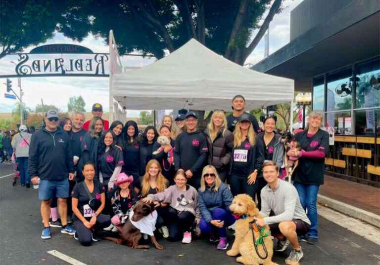 Varner Brandt team at charity walk